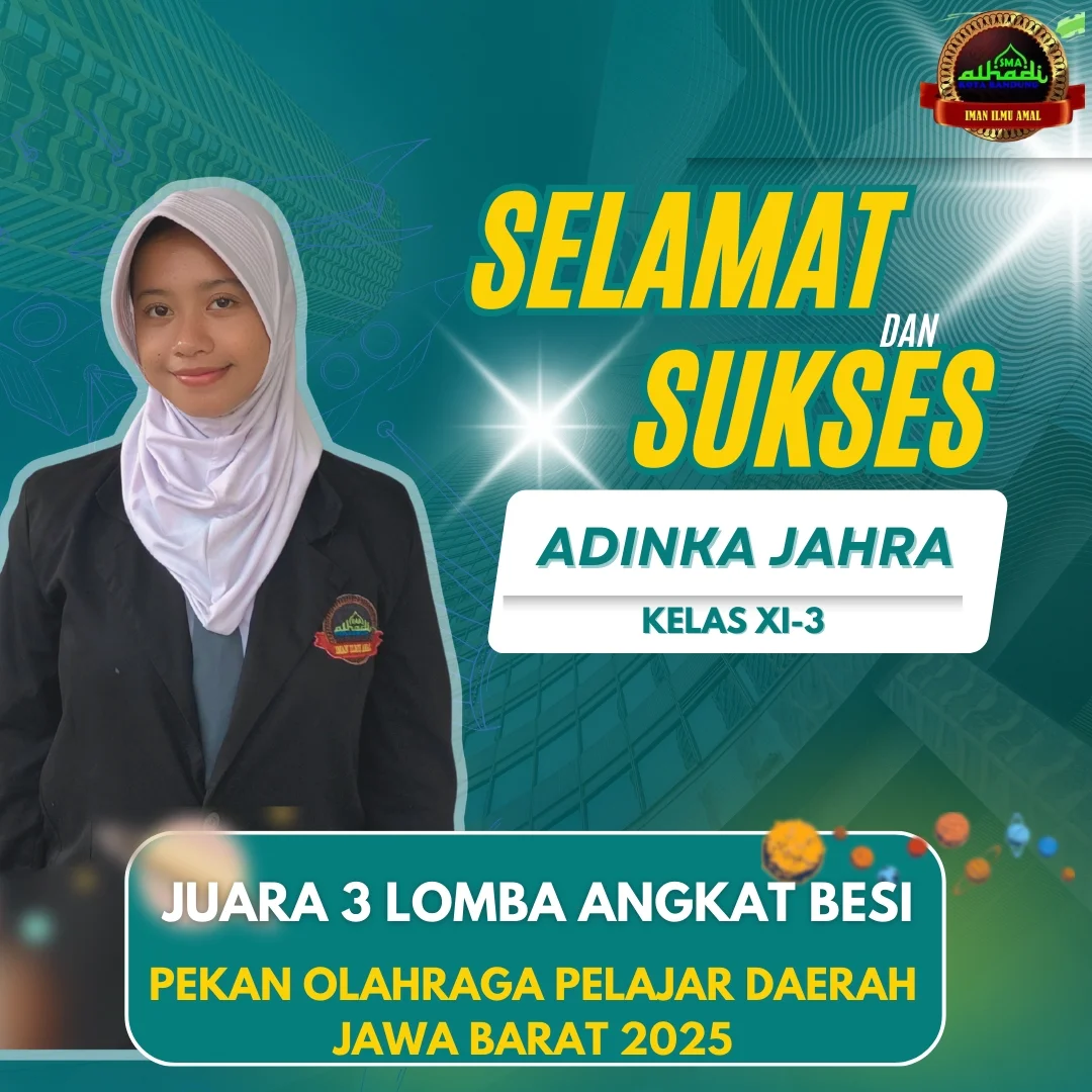 JUARA 3 LOMBA ANGKAT BESI